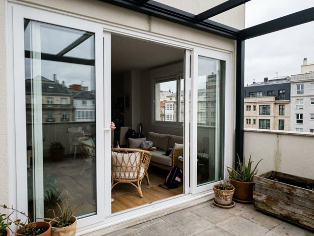 Fabricación e instalación de ventanas correderas de PVC en A Coruña